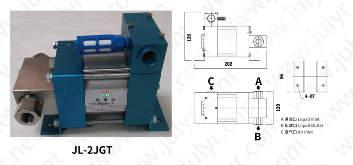 Boosting Efficiency: Exploring the Working Principle of Air-Driven Gas Booster Pumps