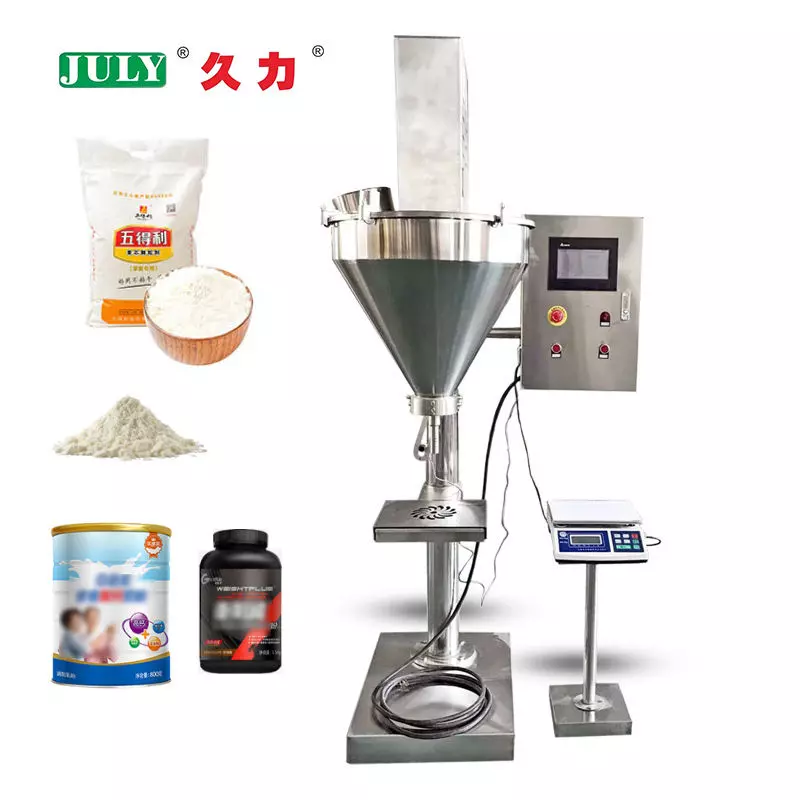 High-Precision Automatic Powder Filling Machine | 0.1-1000g Range ±0.5-1.5% Accuracy - JULY