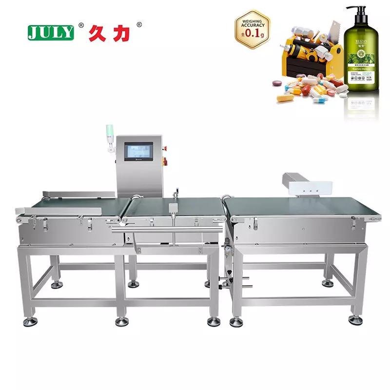 High-Precision Checkweigher ±0.1g | 304 Stainless Steel Automatic Weight Sorting Machine for Food & Pharma