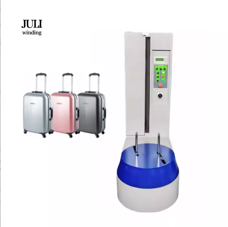 Luggage Wrapping Machine | Protect Bags from Damage & Theft at Airports