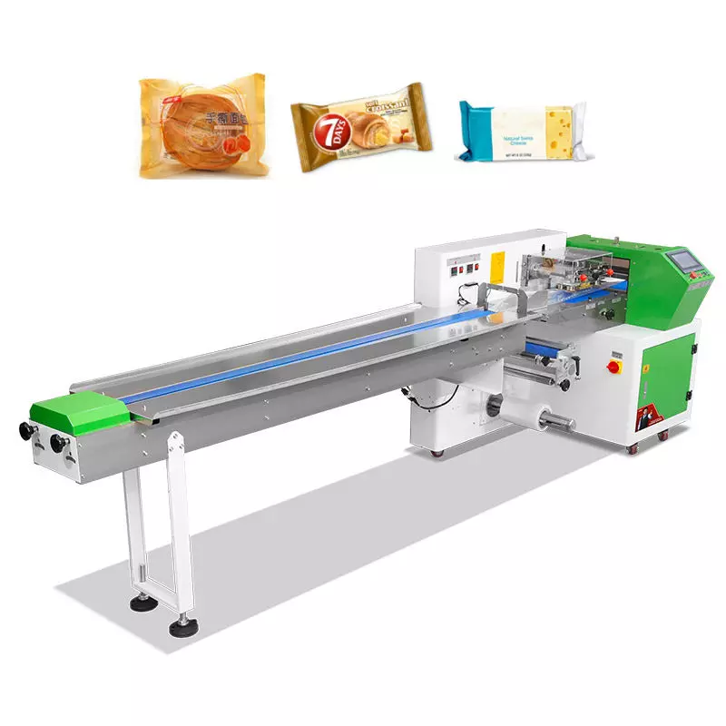 350X High-Speed Flow Wrapping Machine | 40-320 Bags/Min Pillow Packaging Solution