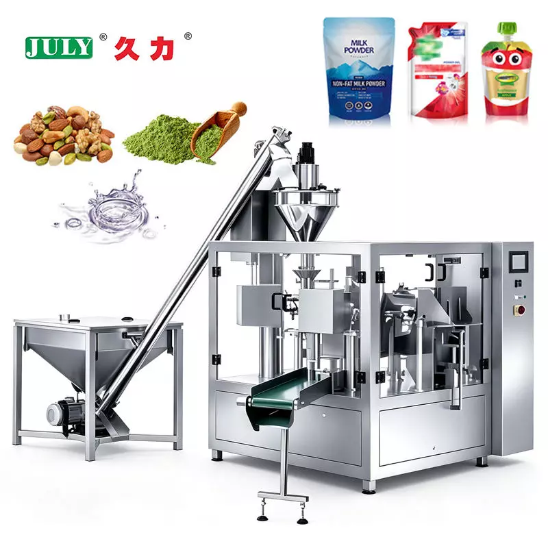 1. Fully Automatic Premade Bag Packaging Machine | Doypack Pouch Packing Machine for Powder Products