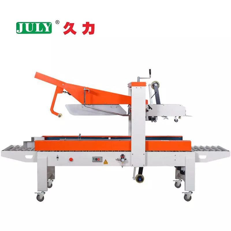 Semi-Automatic Tape Folding Carton Box Sealing Machine Box Packaging Sealing Machine
