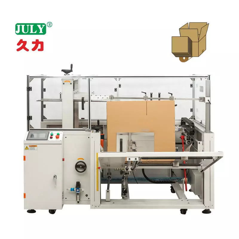 E-commerce Packaging and Shipping Fully Automatic Carton Opening Machine Carton Forming Machine and Bottom Sealing Machine